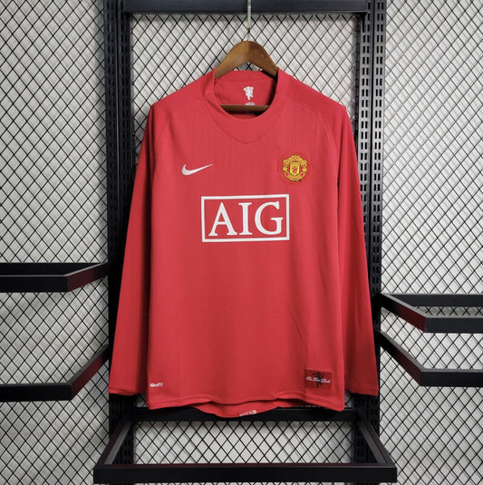 Manchester Utd 2007/2008 Home Kit