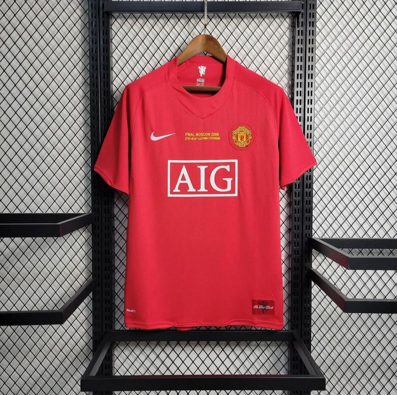 Manchester Utd 2007/2008 Home Kit